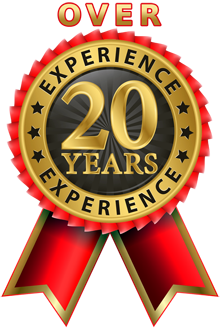 Over 20 years of experience